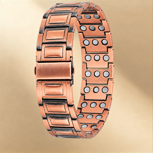 Copper-Tone Link Bracelet