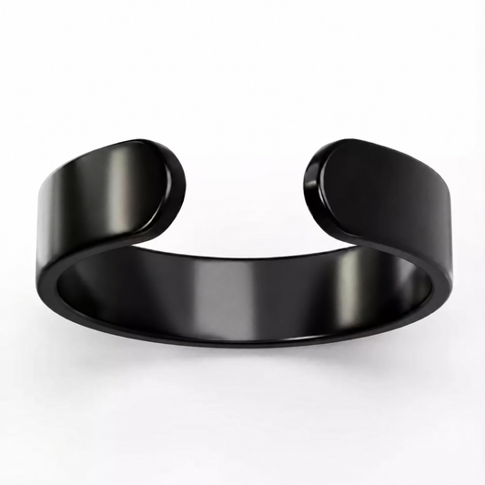 Noir Open Ring