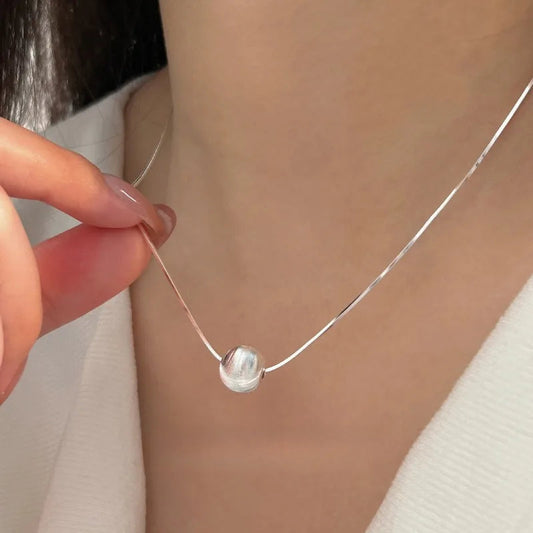 Orbit Silver Necklace